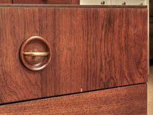 Bassett MCM Formica Laminated 2 Drawer Nightstand