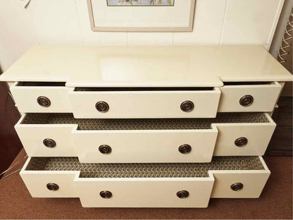 Milling Road Made In Italy Cream Finish 3 Drawer  Dresser