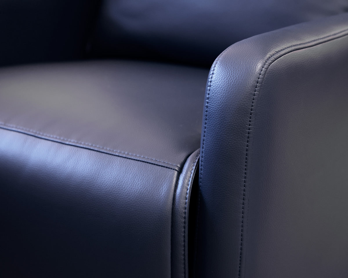 Barcalounger Navy Blue Recliner