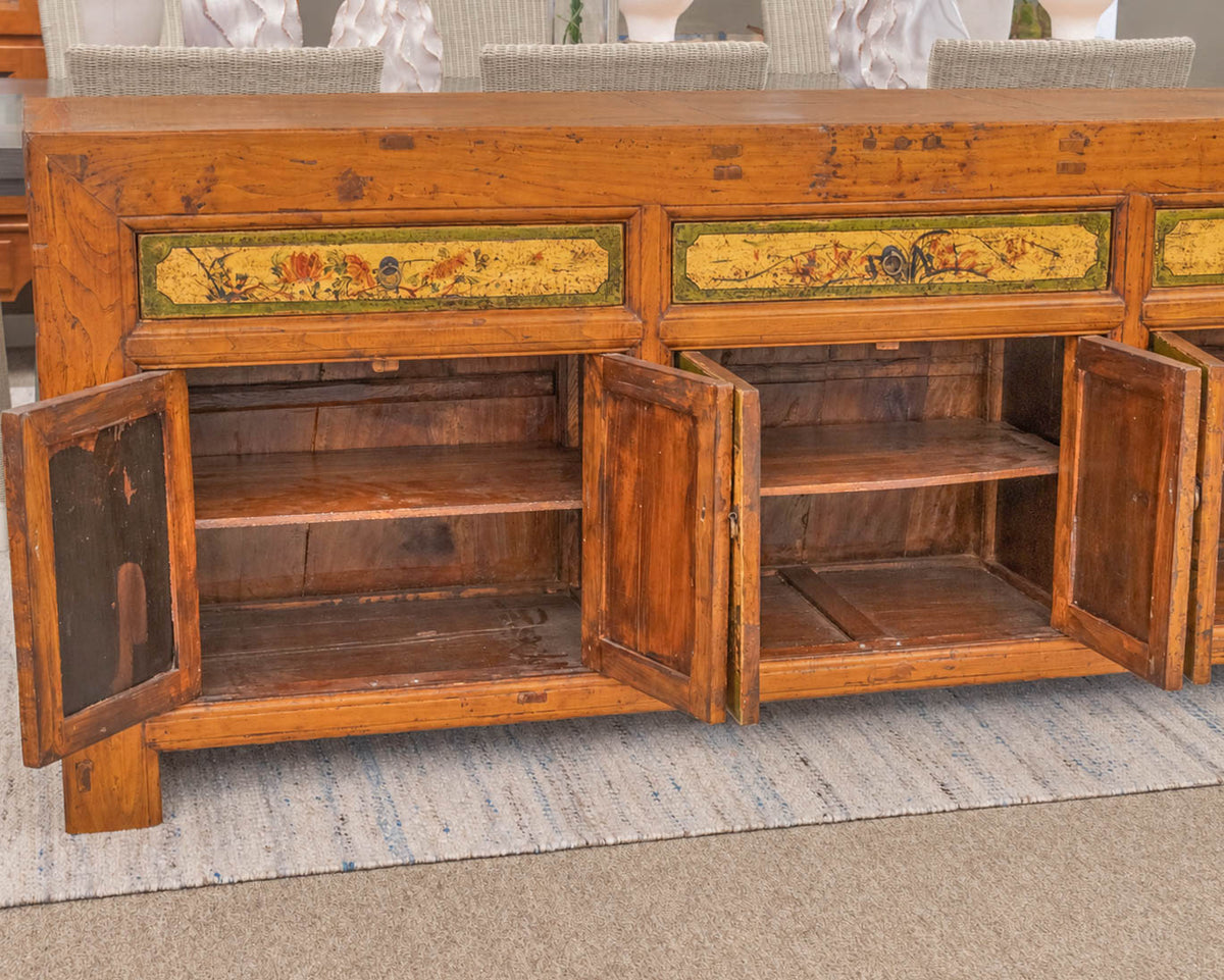 Mohr & McPherson Painted Elm Wood Sideboard