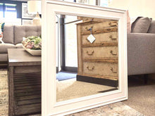 Maine Cottage Beveled Mirror in White Frame