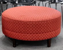 Ethan Allen Round Ottoman