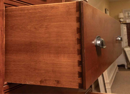 Mission Style Cherry 8 Drawer  Chest
