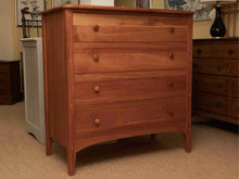 Pompanoosuc Mills Natural Cherry 4 Drawer  Chest