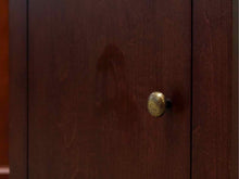 Louis Phillip Style 1 Door Nightstand in  Bourbon Finish