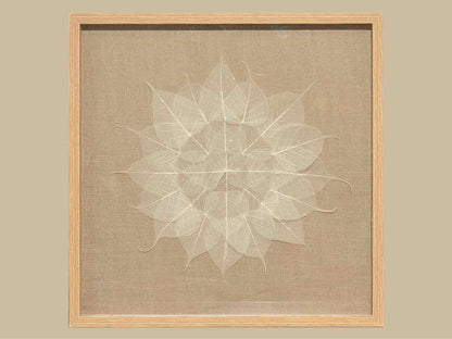 Pressed Leaves Framed Wall Decor