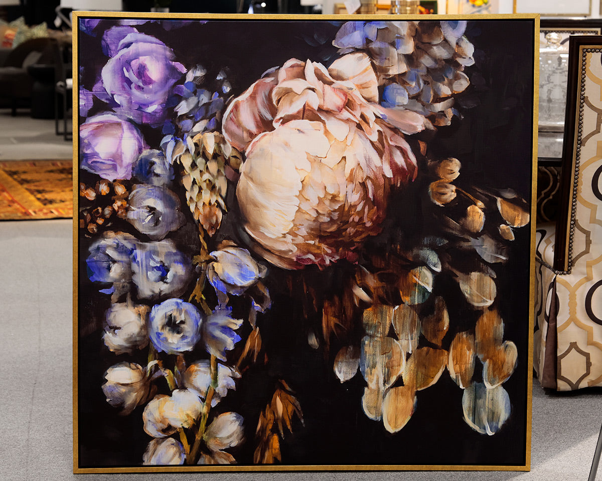 Natural Wonder Floral Framed Canvas