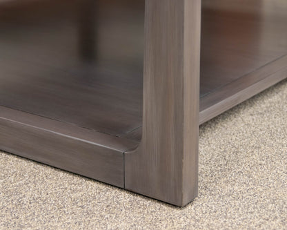 Old Biscayne Designs Square Cocktail Table in Graywash