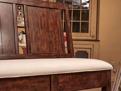 Broyhill Attic Heirlooms Collection High Top Table &  6 Chair& Bench Set