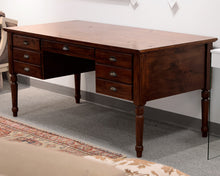 Pottery Barn Printer's Keyhole Exectutive Desk