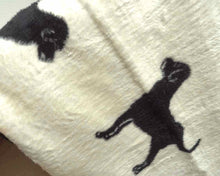 Black Lab Motif Cotton/Acrylic 50' x 90" Throw