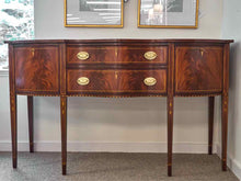Henkel Harris Banded Mahogany  Server