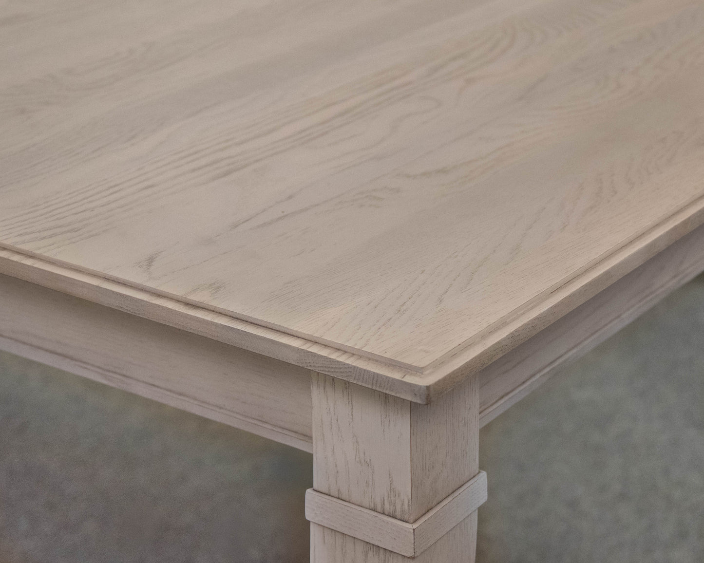 Gat Creek Marseille 84" Expanding Dining Table in Weather Oak Sail Finish