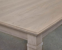 Gat Creek Marseille 84" Expanding Dining Table in Weather Oak Sail Finish