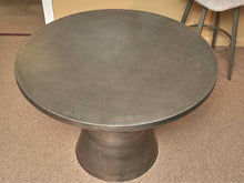 Silver Finish Tulip  Pedestal Dining Table