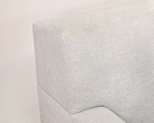 Avery Boardman Grey One Seat Cushion Tight Back Sofa On Wood Frame