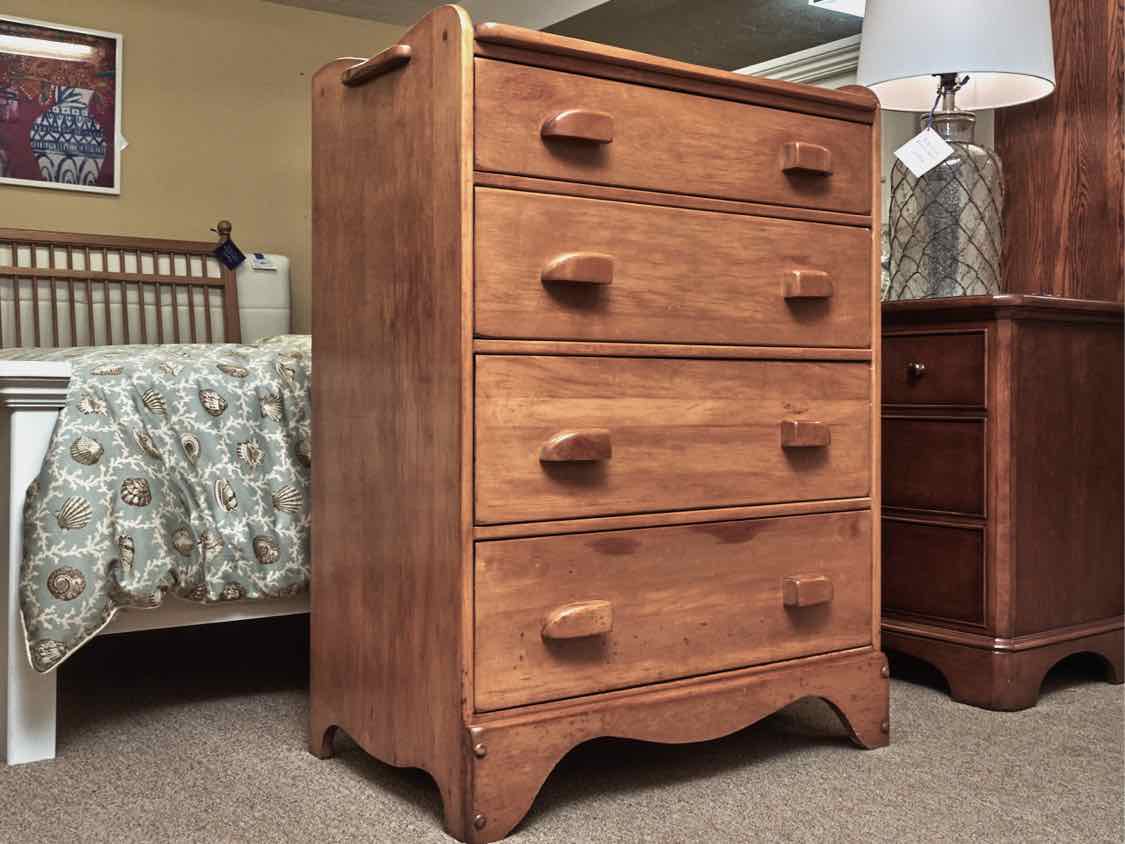 Rock Maple 4 Drawer Chest