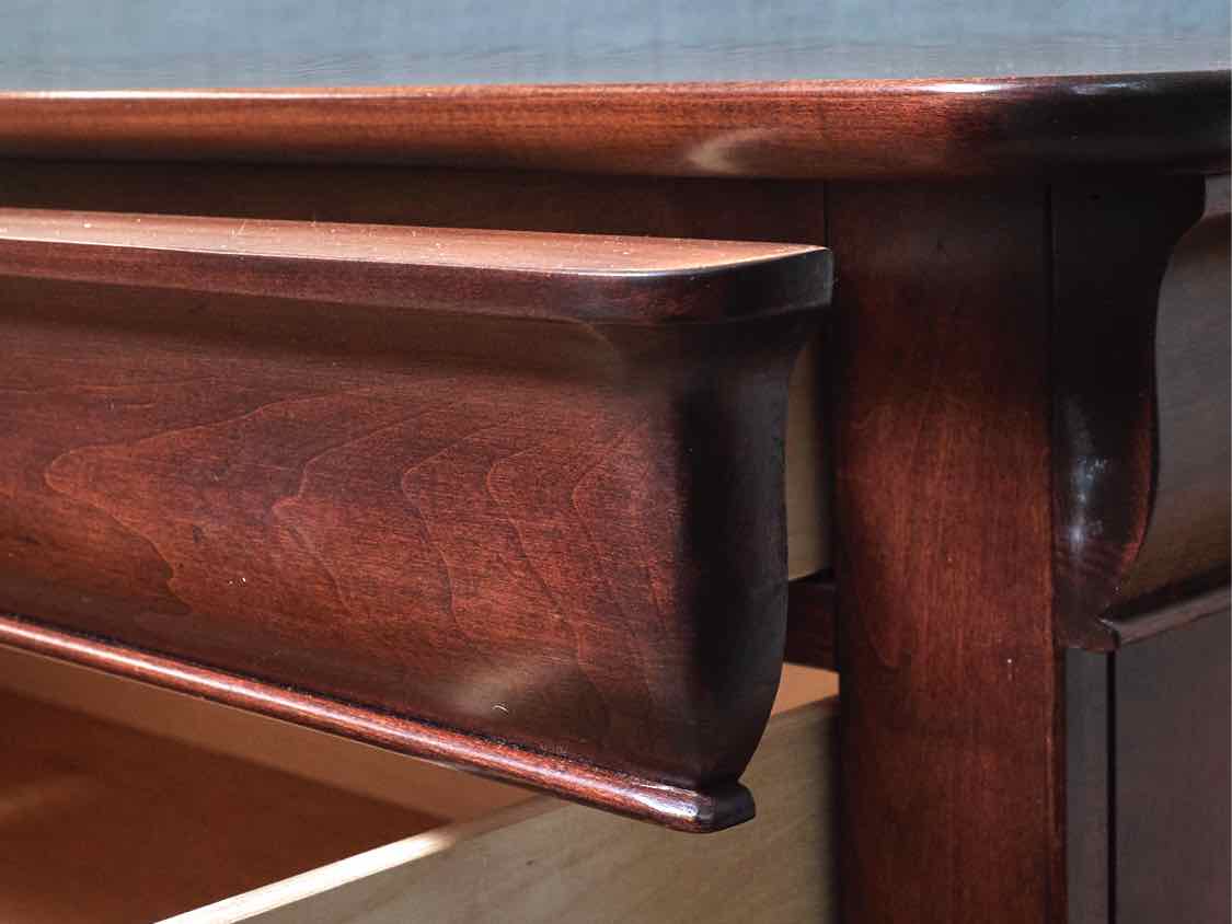 Nichols & Stone Cherry Louis Phillip Style 8 Drawer  Dresser