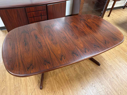 Skovby Rosewood Dining Table & Set Of 8 Chairs