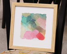 "Seagrass Pastels III" Framed Print