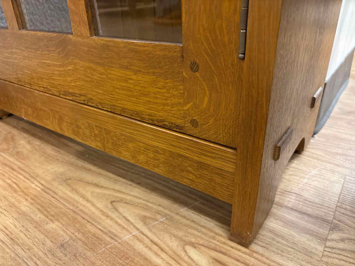 Stickley Single Door Bookcase in Oak