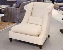 Baker Rolled Arm Wing Chair