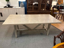 Crescent Furniture Grey Farmhouse Dining Table