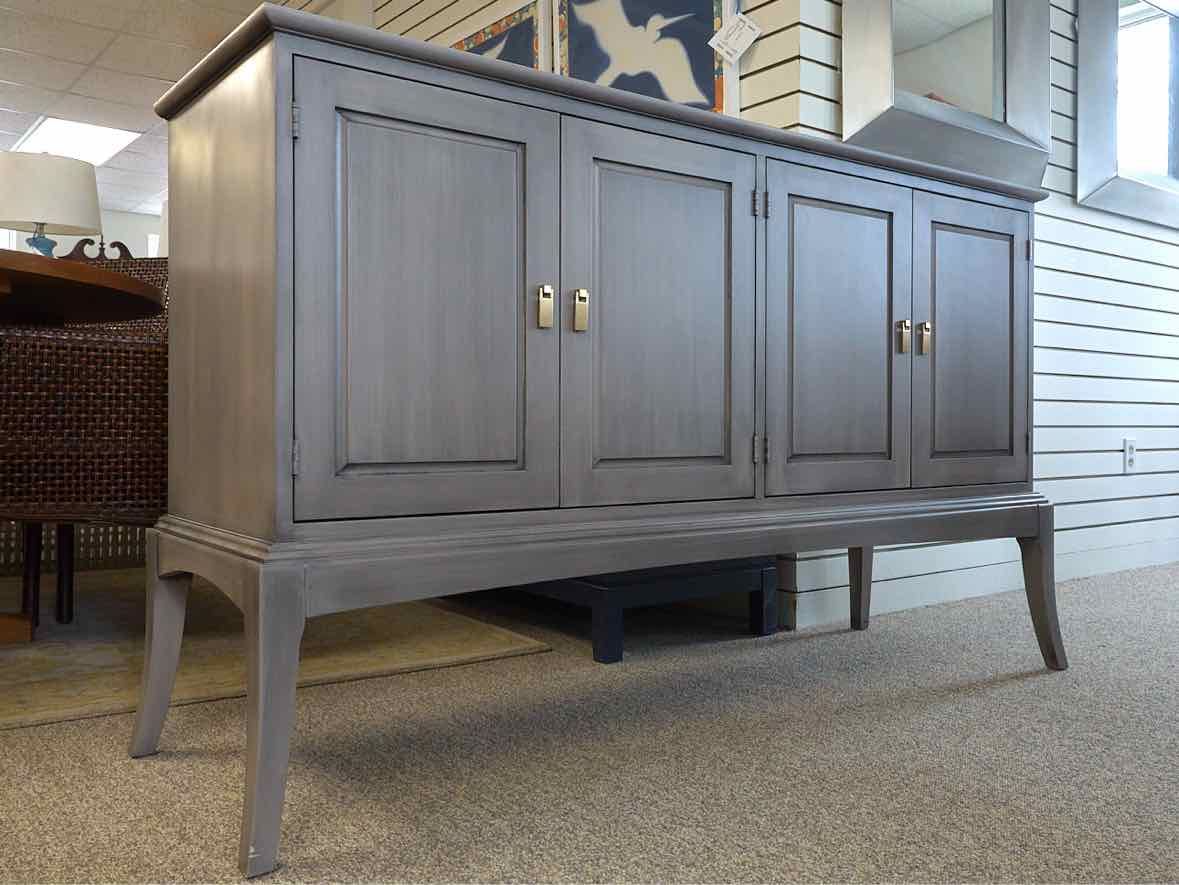 Gat Creek Sabin Four Door Server in Hand-Glazed Stoneybrook Finish