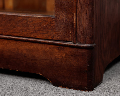 Antique Mahogany 2-Door Cabinet