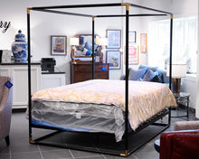 CB2 Canopy Queen Bed