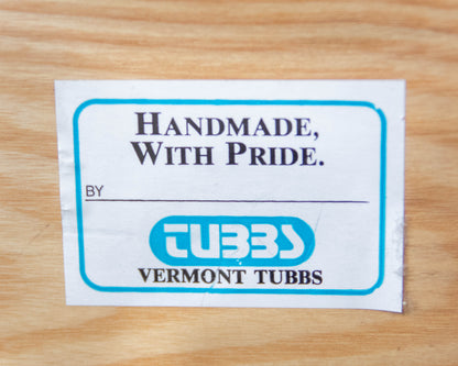 Pair of Vermont Tubbs Oak Spindle Twin Beds