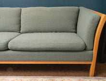 Danish Modern 2 Cushion Sofa