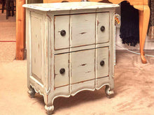 'Blue Sage'' Distressed Finish 2 Drawer Accent Chest
