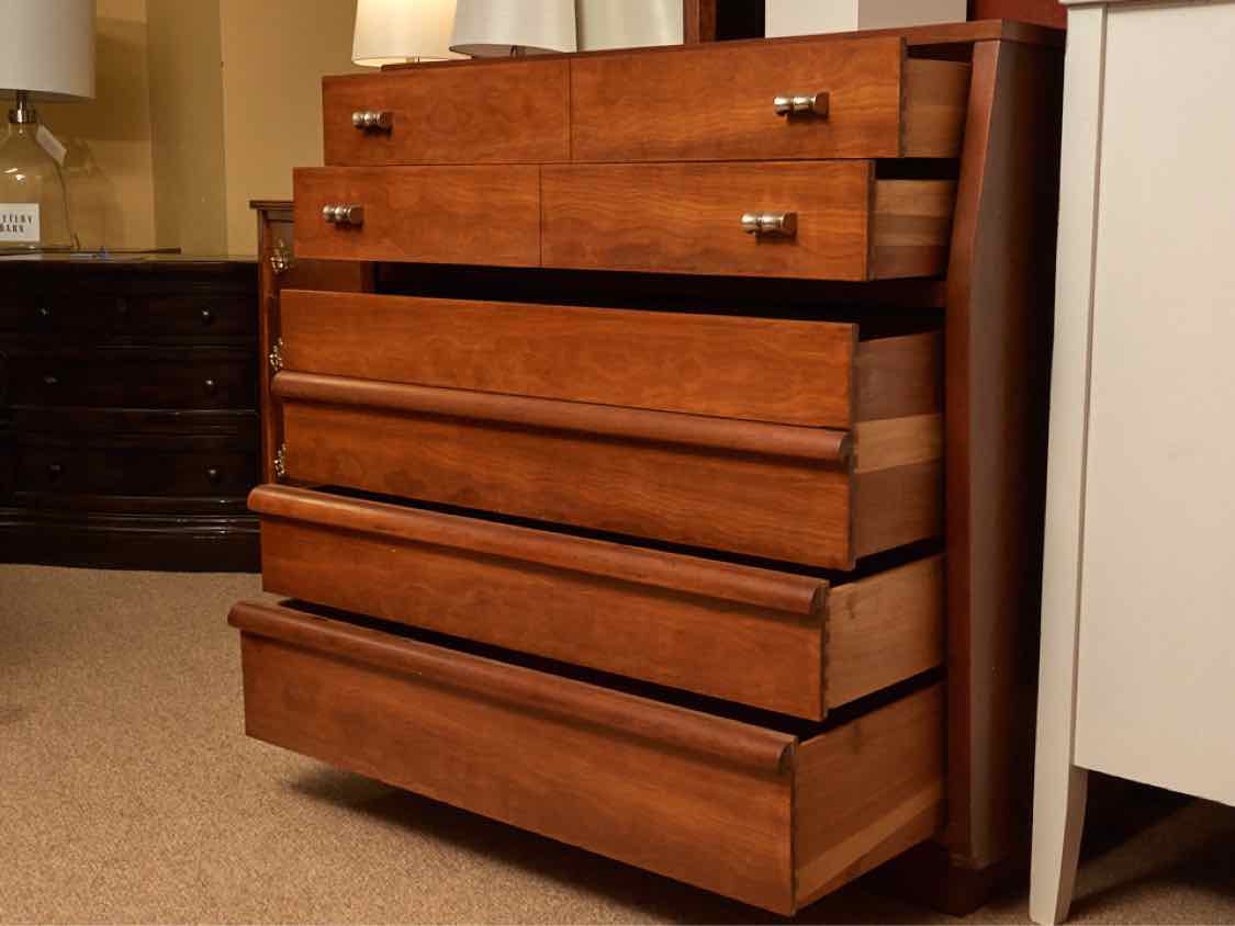 Cavalier Furniture Danish / Mid Century Cherry Chest