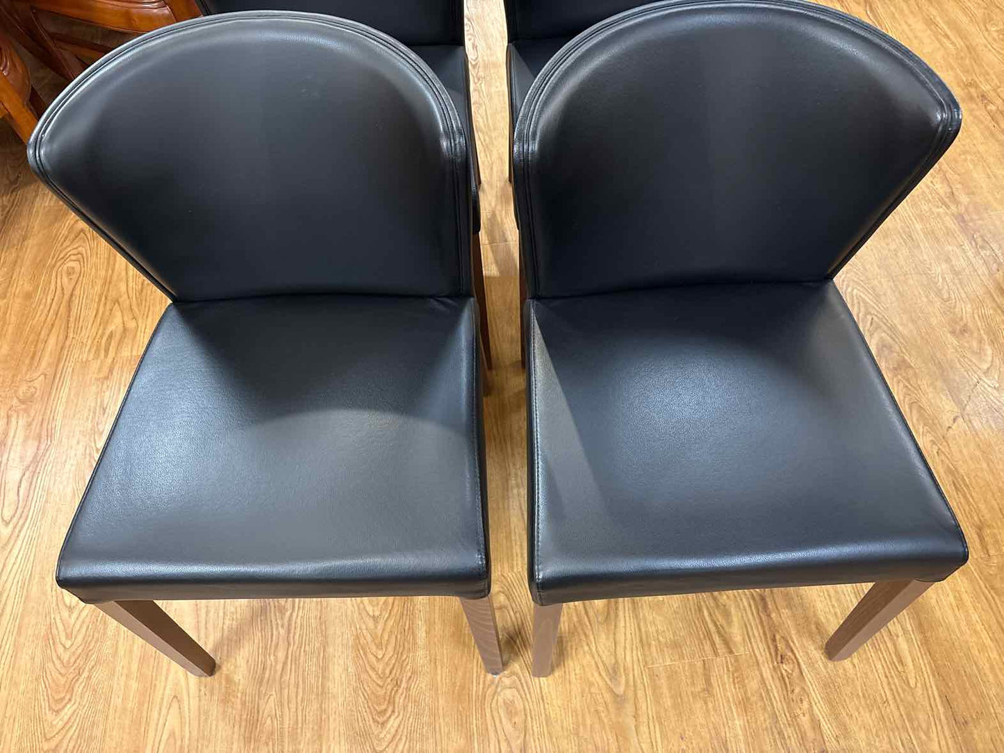 Crate & Barrel Set of 4 'Curran' Dining Chairs