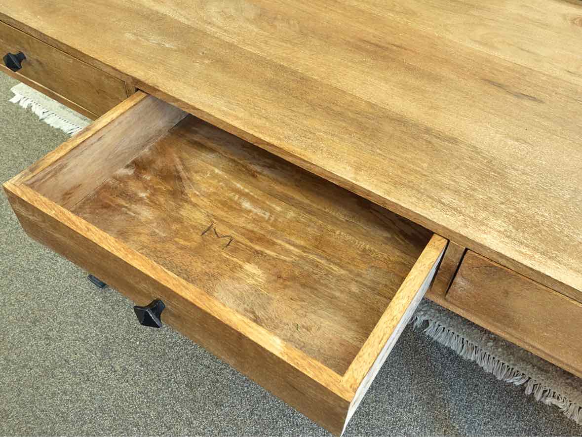 Pier 1 Imports  Asian Hardwood Desk