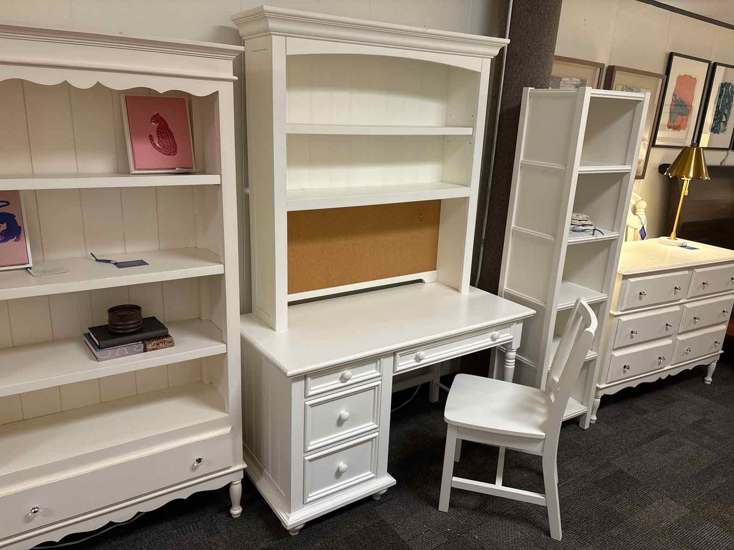 Young American Desk with Hutch & Chair