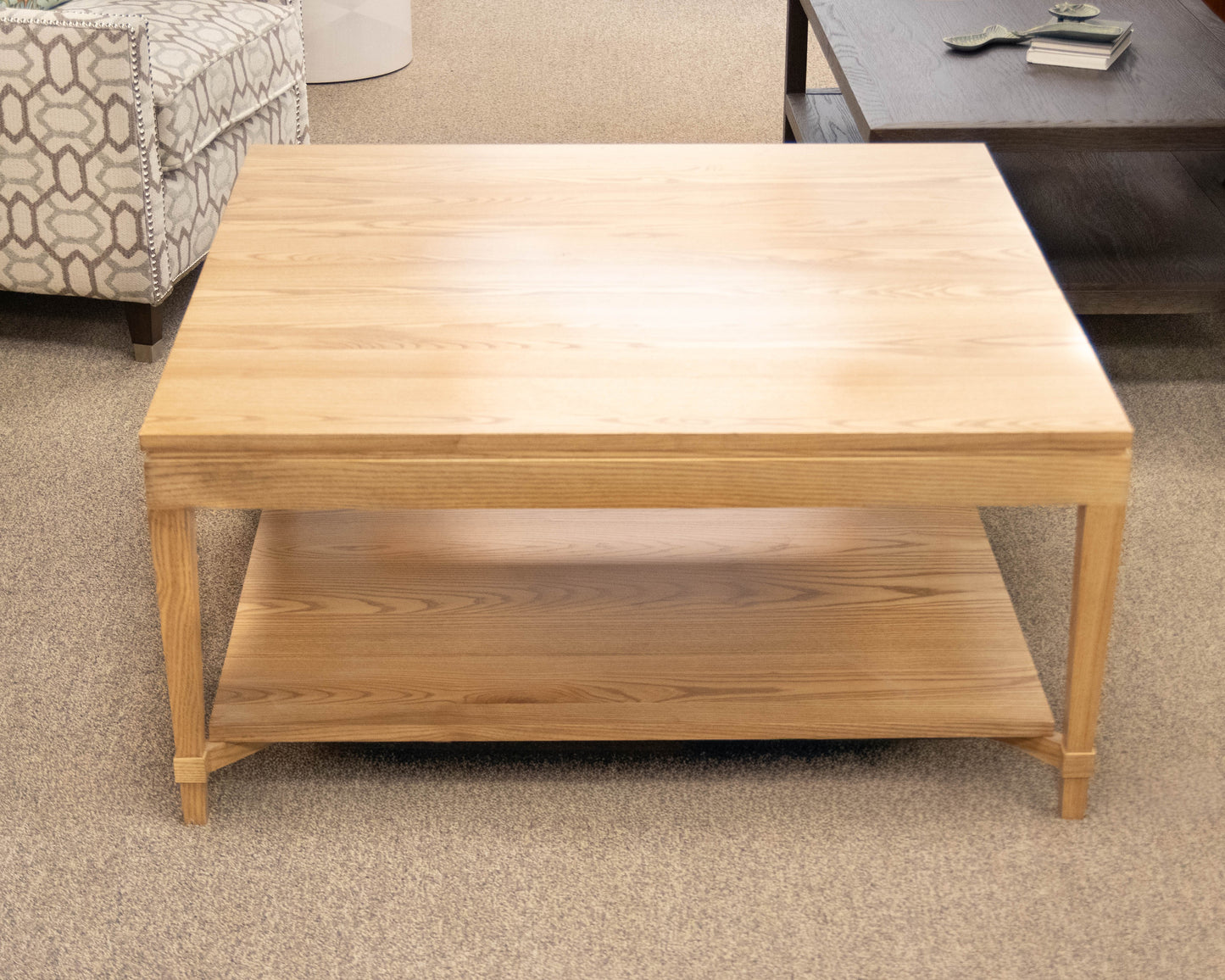 Gat Creek Ava 42" Cocktail Table in Ash Latte Finish
