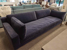 Restoration Hardware 'Italia Track Arm' Sofa in 'Indigo'