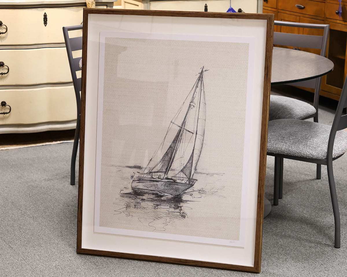 Sail Away II Framed Artwork