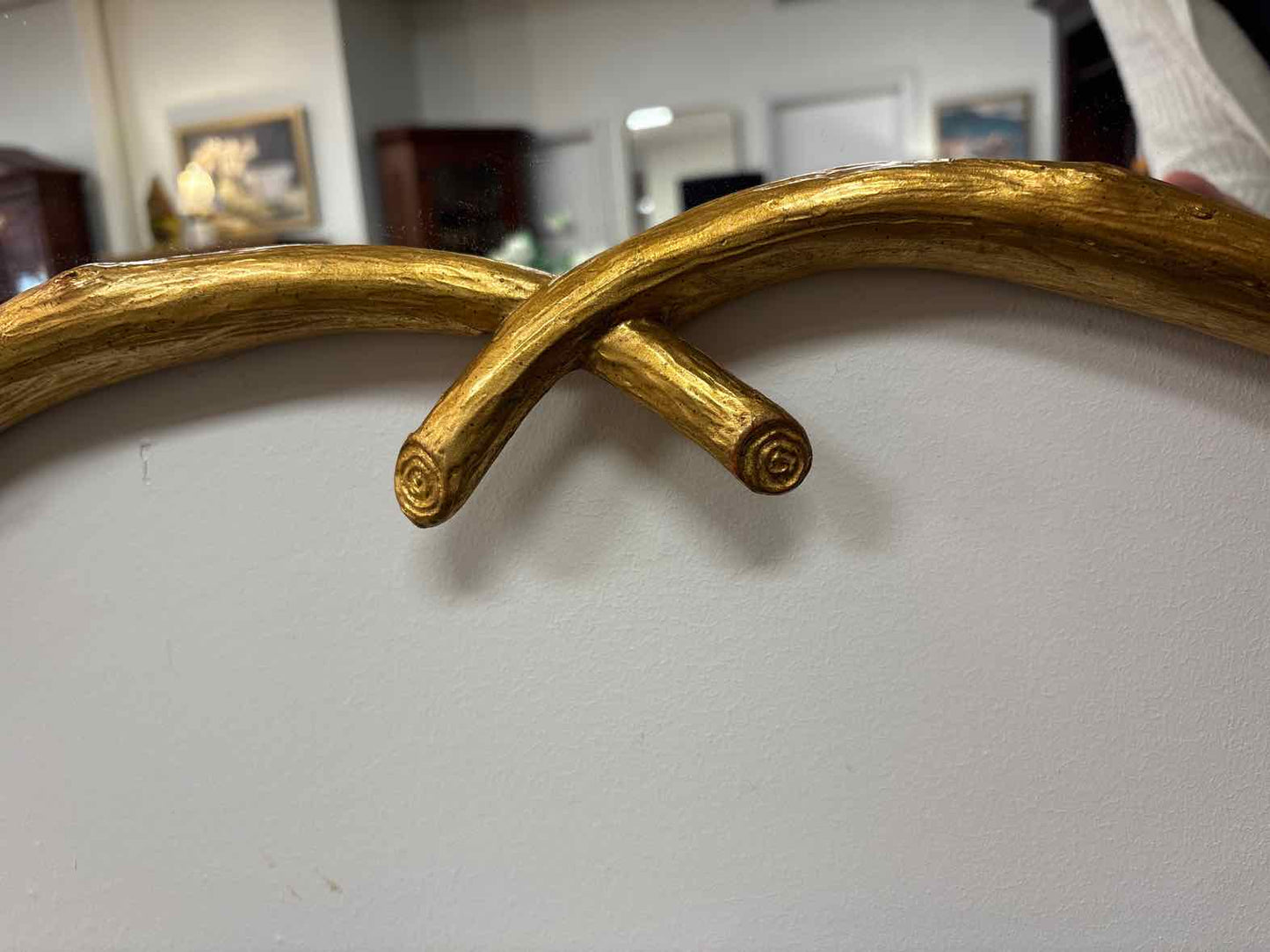 Carver's Guild Gothic Twig Mirror