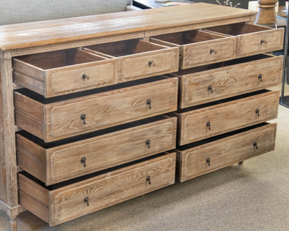 Restoration Hardware 'Louis XVI' 10 Draw Dresser
