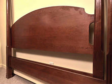 Solid Cherry Queen 4  Post Canopy Bed