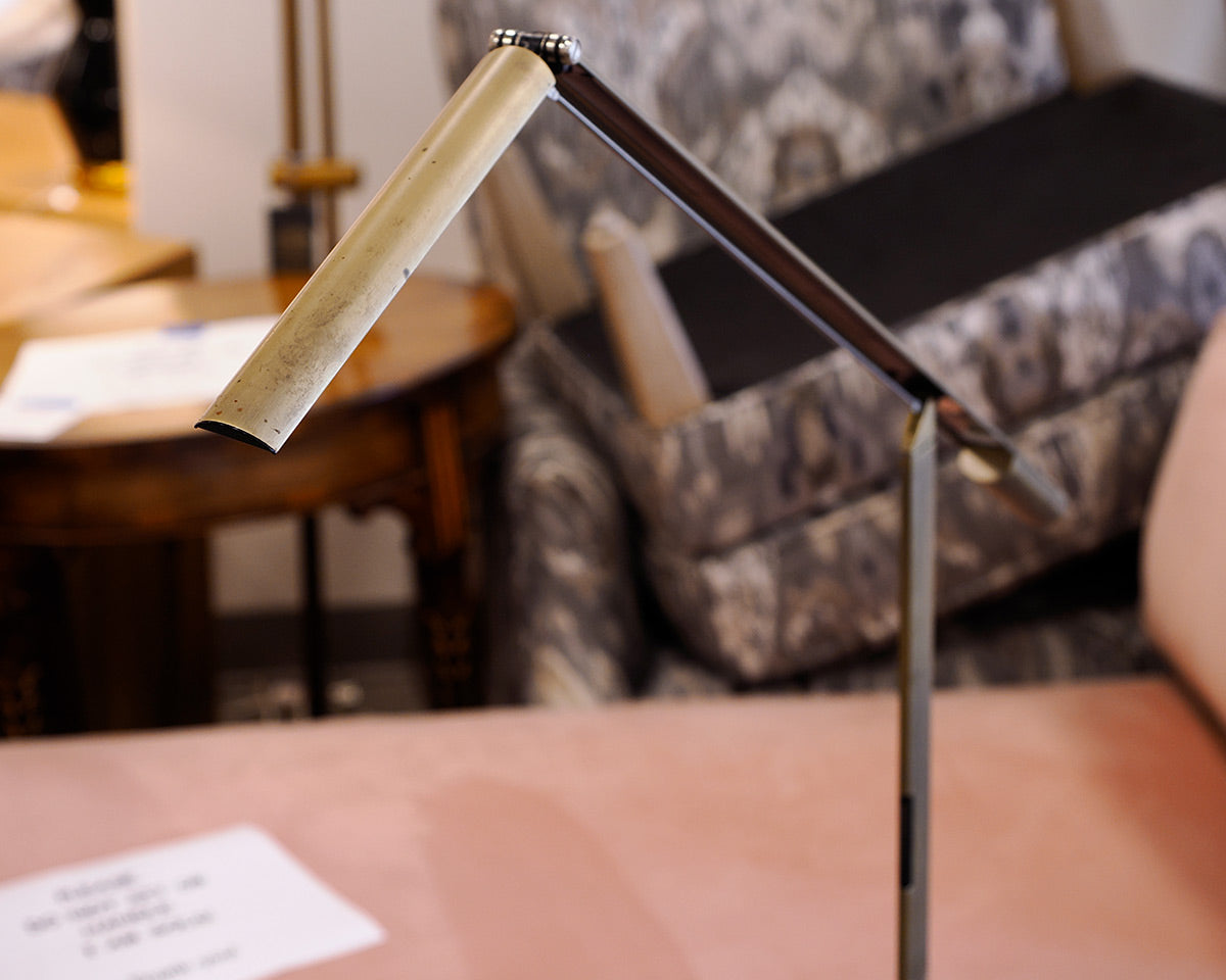 Pair of RH "Equo" Task Floor Lamps