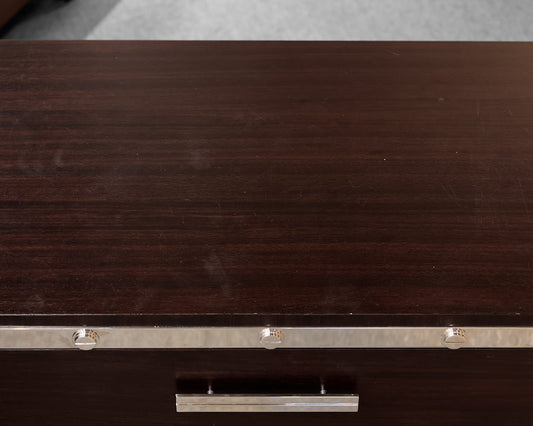 Pair of RH "Rivet Industrial" Nightstands