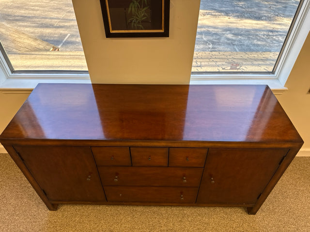 Mitchell Gold + Bob Williams 5-Drawer 2-Door Server in Cherry