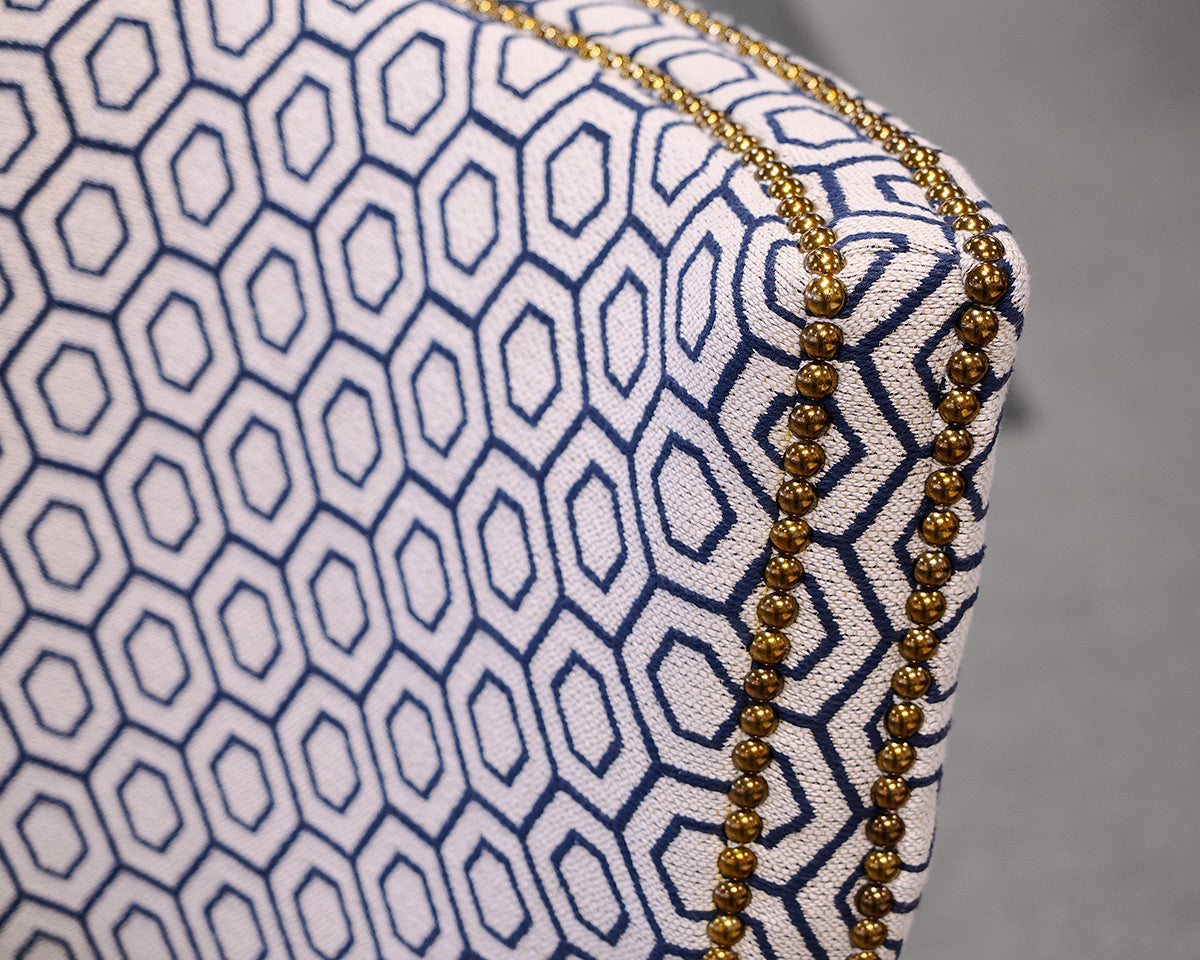 Pair of Kravet Upholstered Accent Chairs
