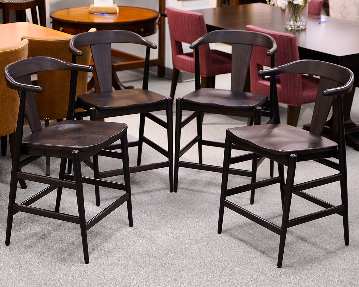 Set of 4 Room & Board 'Evan' Counter Stools