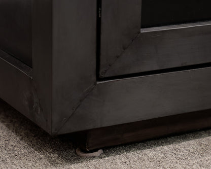 Restoration Hardware La Salle Metal Wrapped Sideboard
