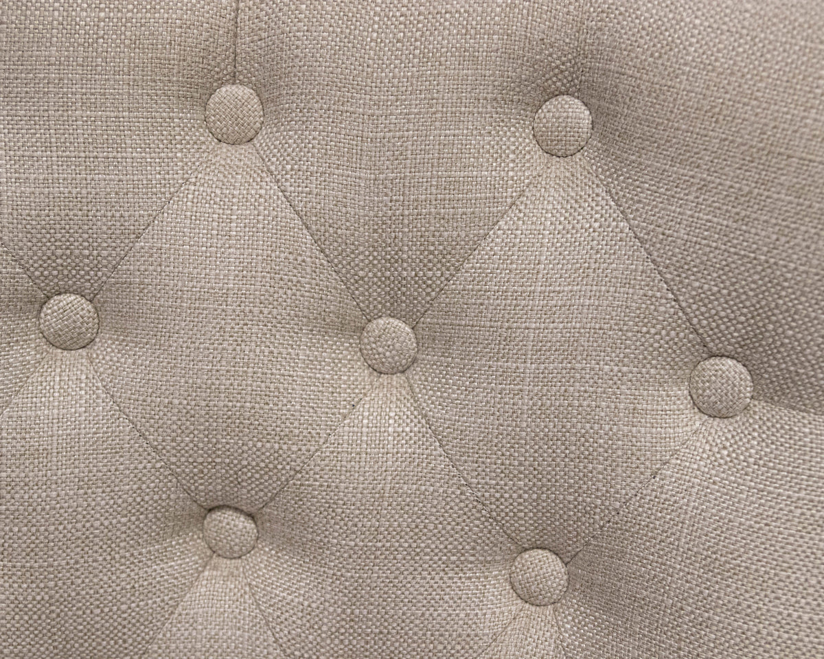 Pottery Barn Hayes Tufted Swivel Desk Chair